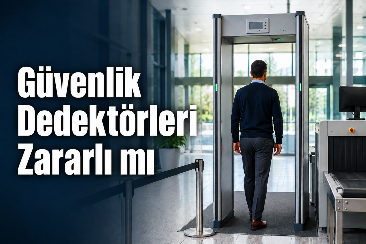 Güvenlik Dedektörleri Zararlı mı? | Dedektör Merkezi