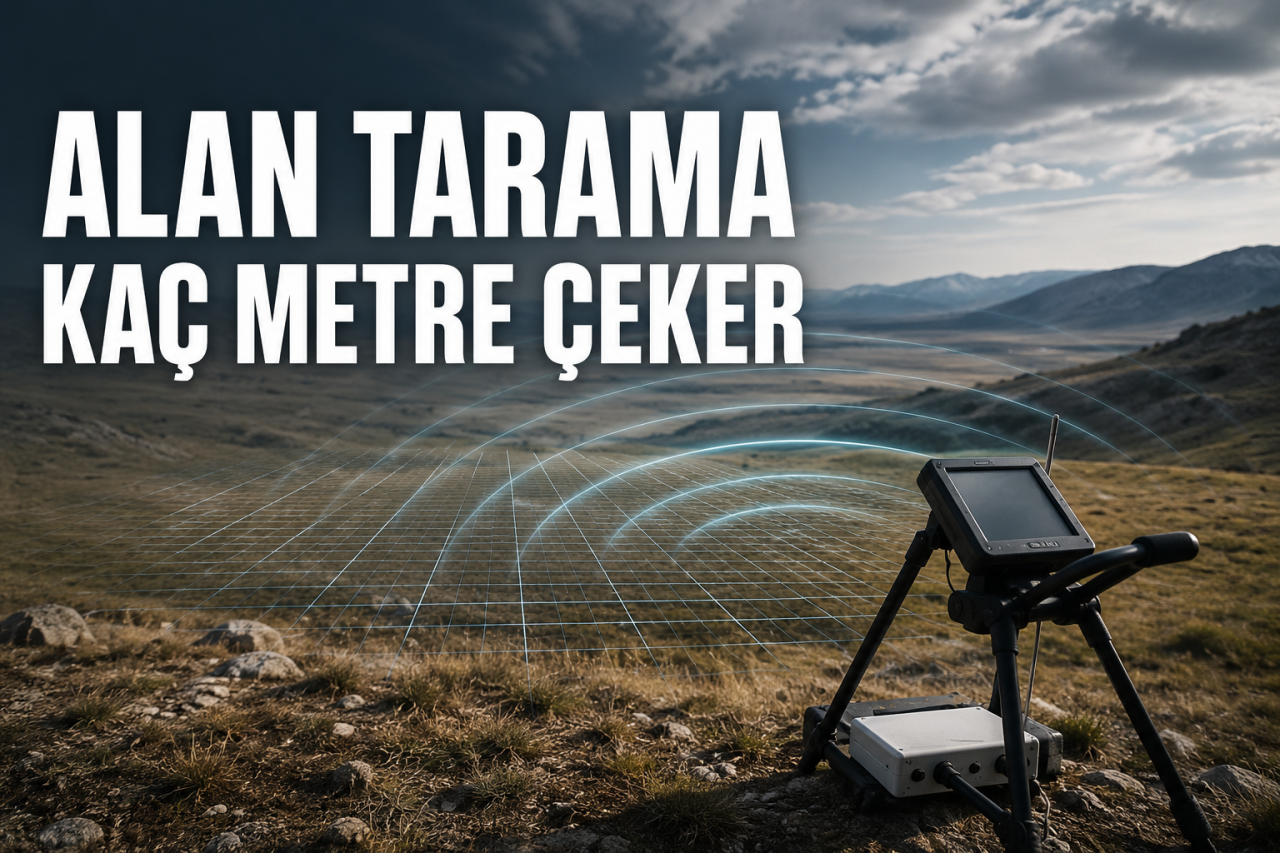 Alan Tarama Cihazı Kaç Metre Çeker?