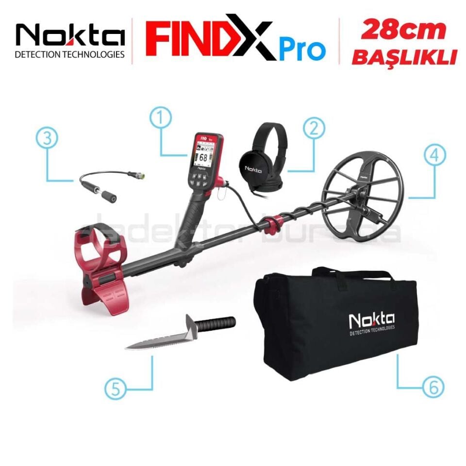Nokta FINDX PRO - Dedektör