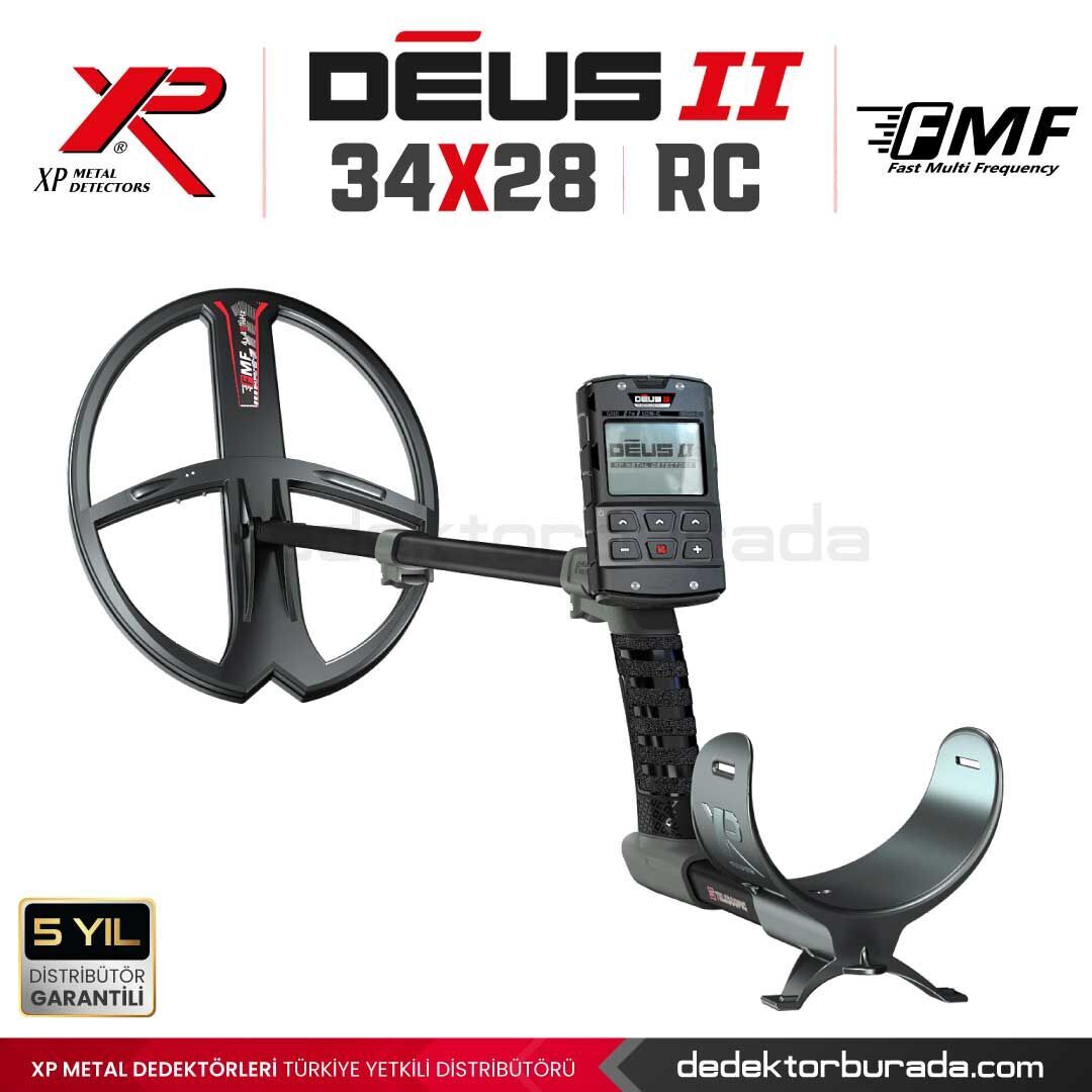 Deus 2 Dedektör - 34x28cm FMF Başlık, Ana Kontrol Ünitesi