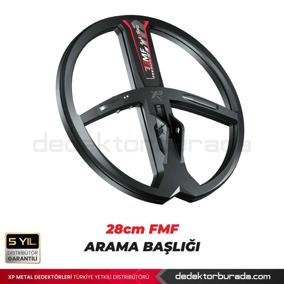 Deus 2 Dedektör - 28cm FMF Başlık, Ana Kontrol Ünitesi, FX03 Kulaklık