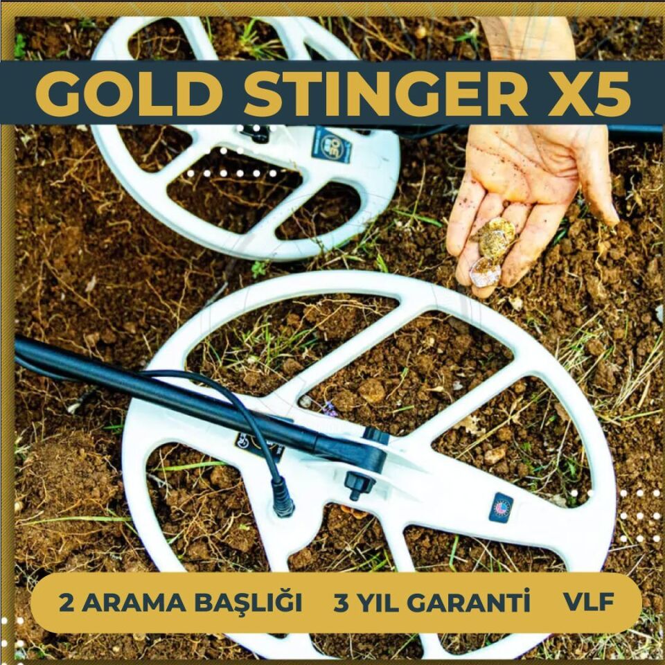 Gold Stinger X5 Altın Dedektörü