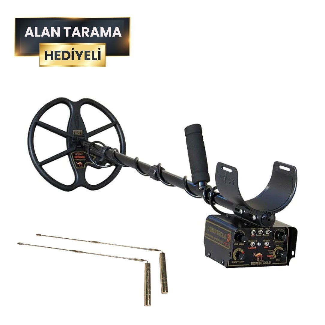 DESERT GOLD 3 Dedektör (11,5'' Ultimate Başlıklı)