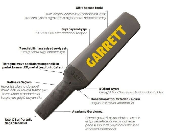 Garrett Guide – Yeni Nesil Üst Arama Dedektörü