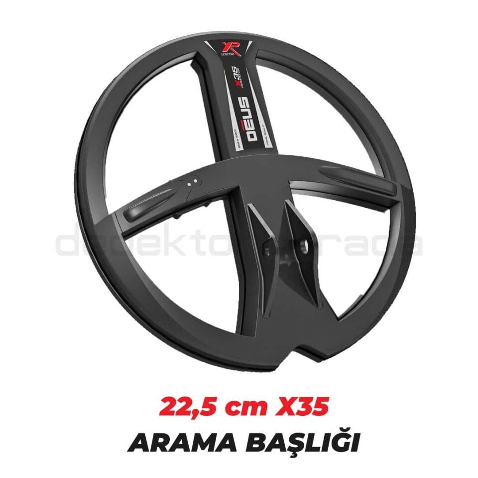 Deus Dedektör - 22,5cm X35 Başlık, WS5 Kulaklık, Ana Kontrol Ünitesi