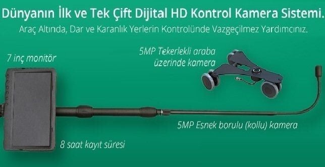 DB-1000 Araç Altı Kontrol Sistemi