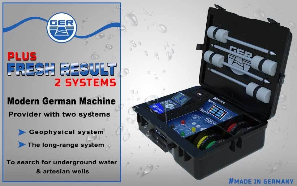 Fresh Result 2 Systems Plus Yer Altı Su Tespit Dedektörü