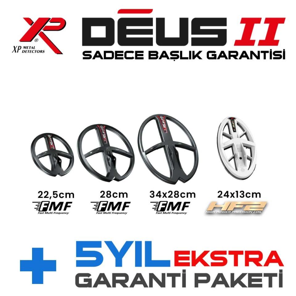 DEUS II  Yalnızca FMF veya HF2 Başlık İçin Ekstra 5 Yıl Garanti Uzatma