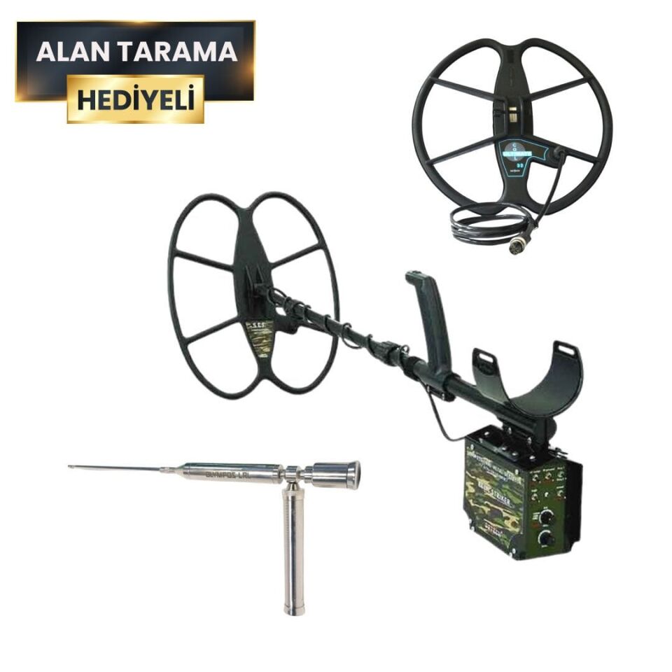 RELIC STRIKER Dedektör (18x15 Sef+13'' Ultimate)