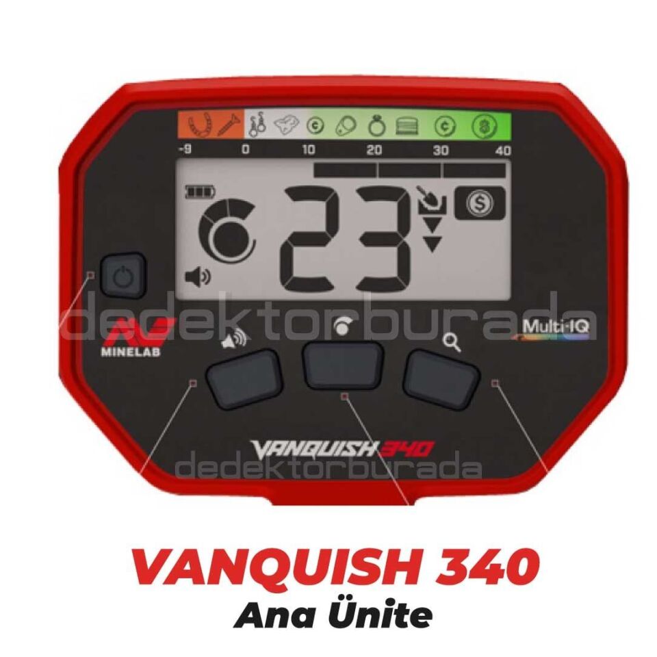 Vanquish 340 Dedektör