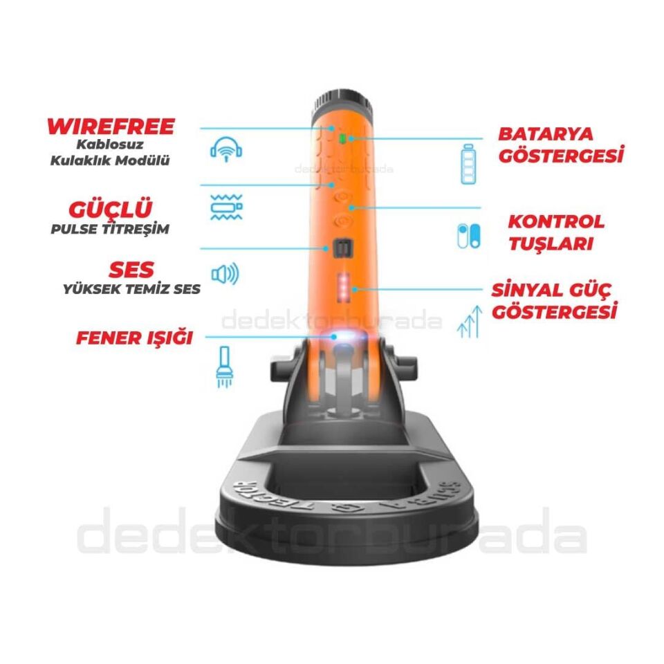 Scuba Tector PRO Su Altı Dedektörü & Sahil Arama Dedektörü