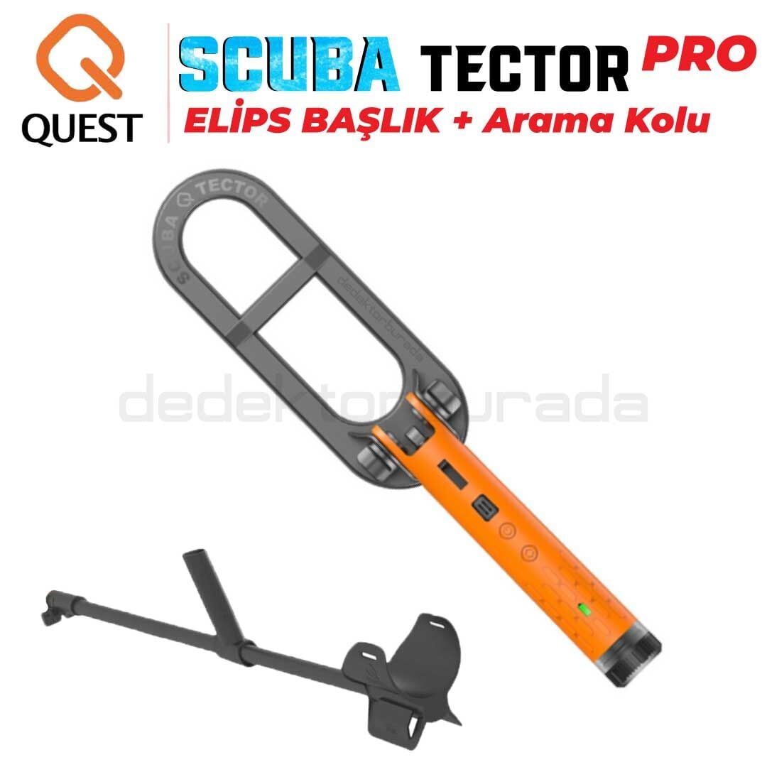 Scuba Tector PRO Su Altı Dedektörü & Sahil Arama Dedektörü - Arama Kollu