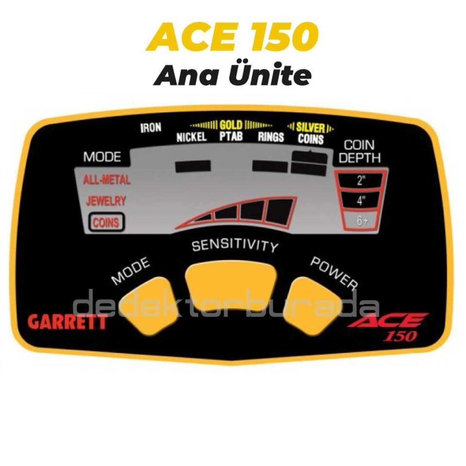 Ace 150 Dedektör