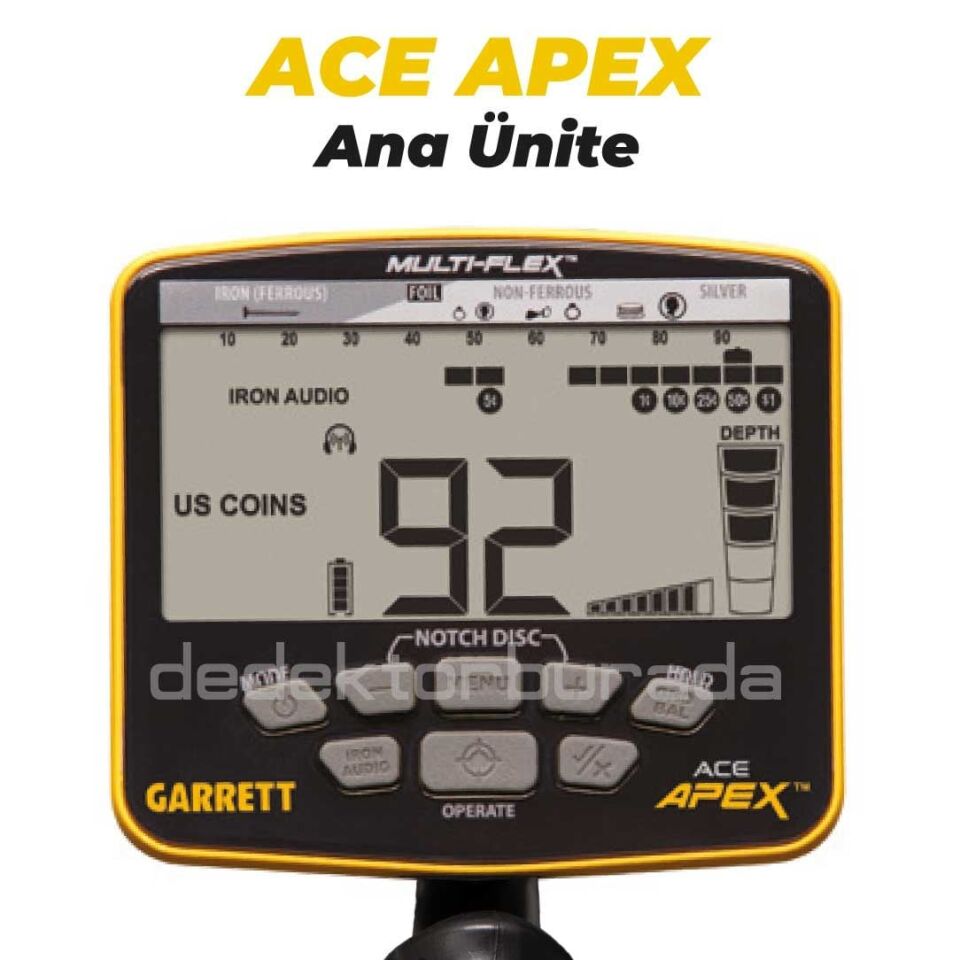 Ace Apex Basic Dedektör Raider Başlıklı (22x28cm)