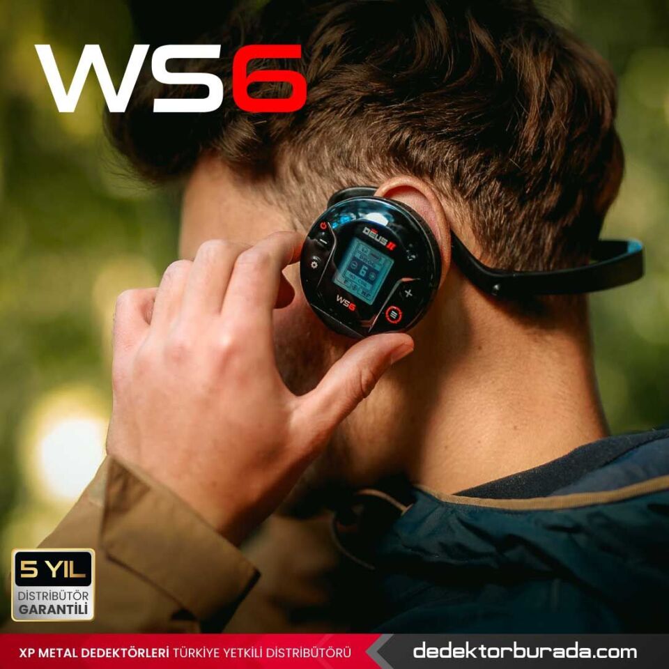 Deus 2 Dedektör - 34x28cm FMF Başlık, WS6 Kulaklık, Ana Kontrol Ünitesi