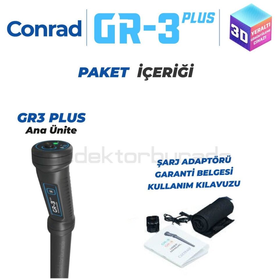 GR3 Plus Yeraltı Görüntüleme Cihazı