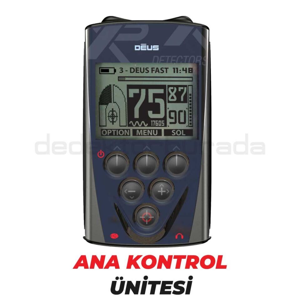 Deus Dedektör - 34x28cm X35 Başlık, Ana Kontrol Ünitesi
