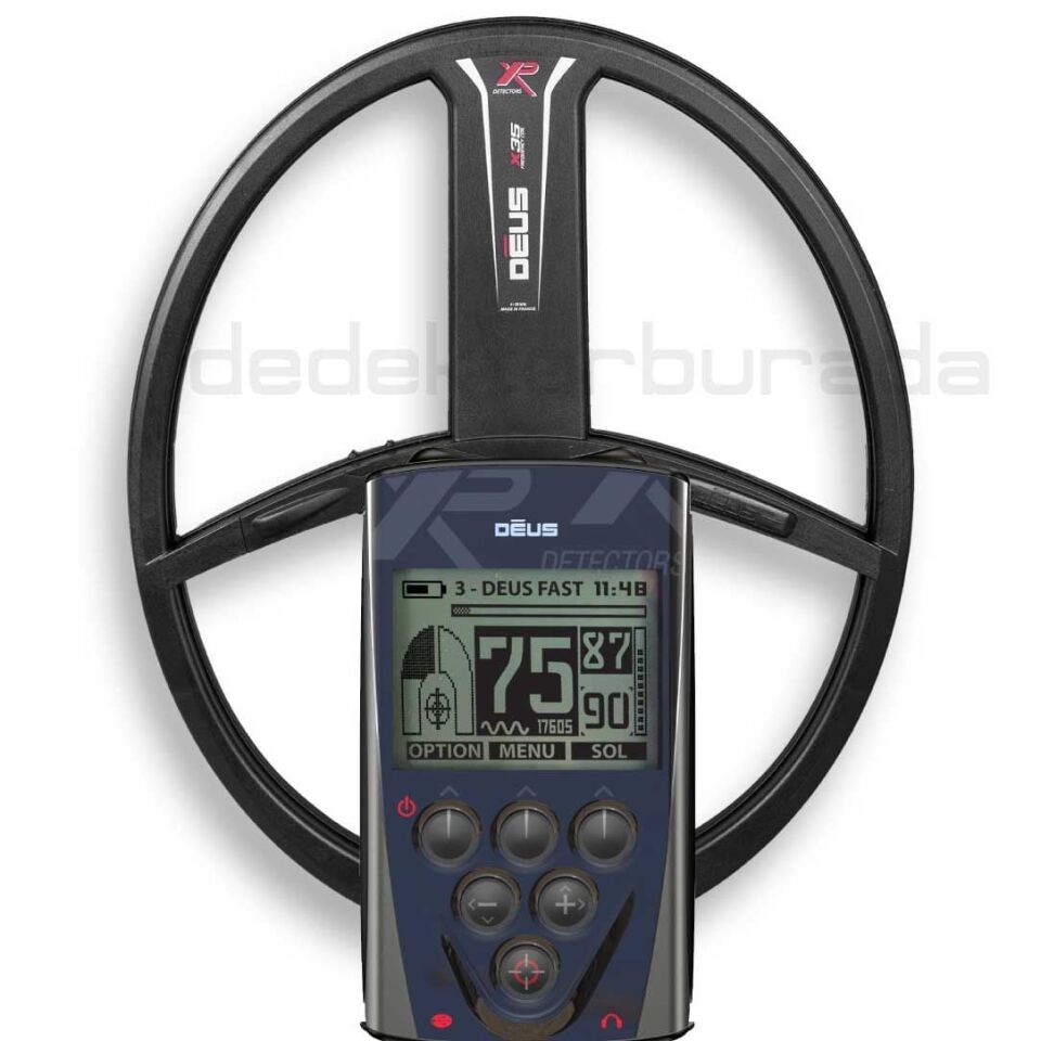 Deus Dedektör - 34x28cm X35 Başlık, Ana Kontrol Ünitesi