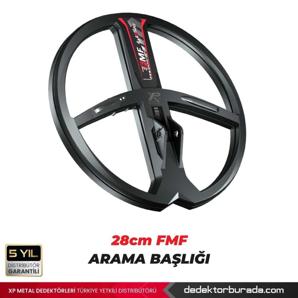 Deus 2 Dedektör - 28cm FMF Başlık, WS6 Kulaklık, Ana Kontrol Ünitesi