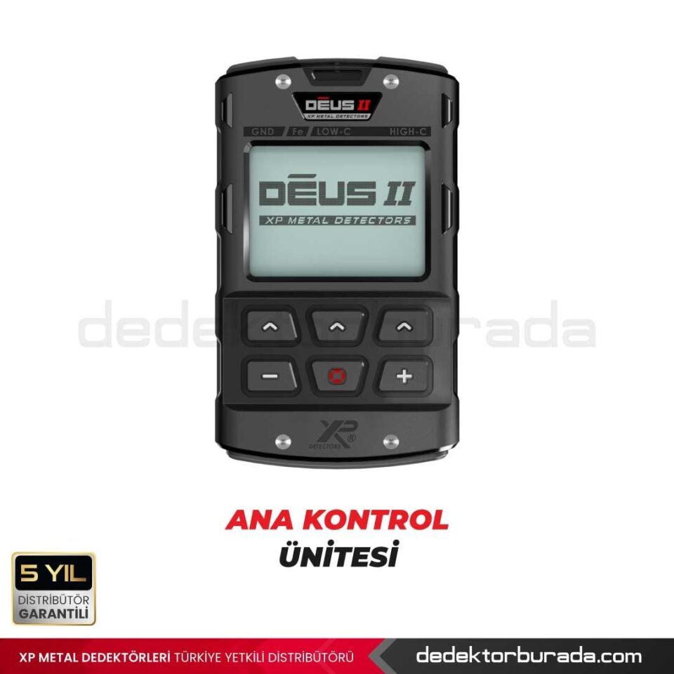 Deus 2 Dedektör - 34x28cm FMF Başlık, Ana Kontrol Ünitesi
