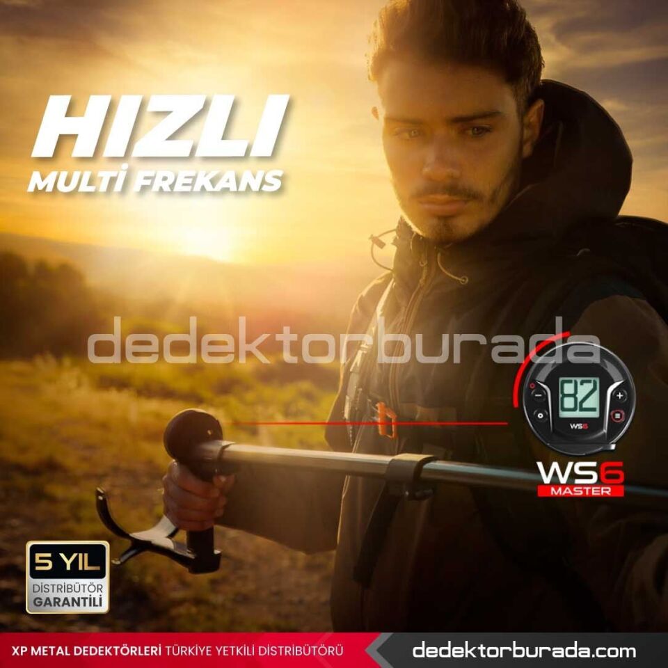 Deus 2 Dedektör - 28cm FMF Başlık, WS6 ST Master