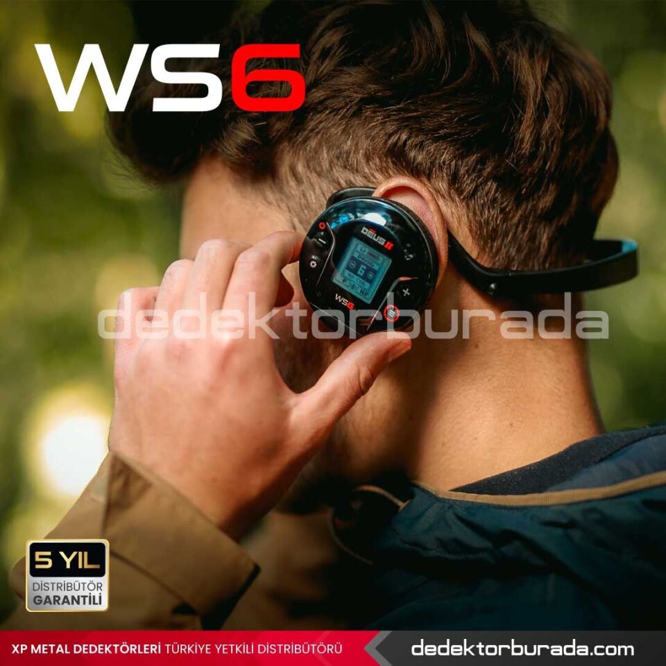 Deus 2 Dedektör - 28cm FMF Başlık, WS6 ST Master