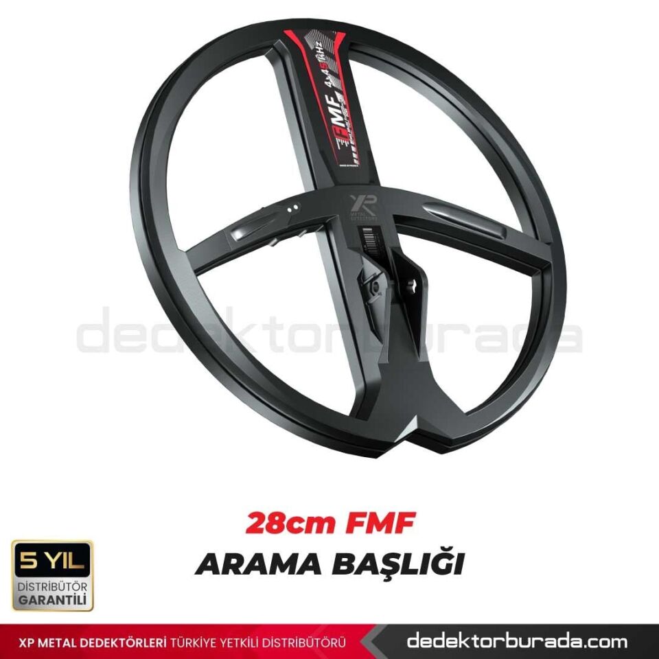 Deus 2 Dedektör - 28cm FMF Başlık, Ana Kontrol Ünitesi, WSA2XL Kulaklık