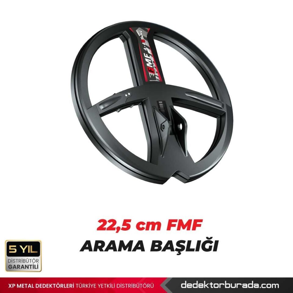 Deus 2 Dedektör - 22,5cm FMF Başlık, Ana Kontrol Ünitesi, FX03 Kulaklık