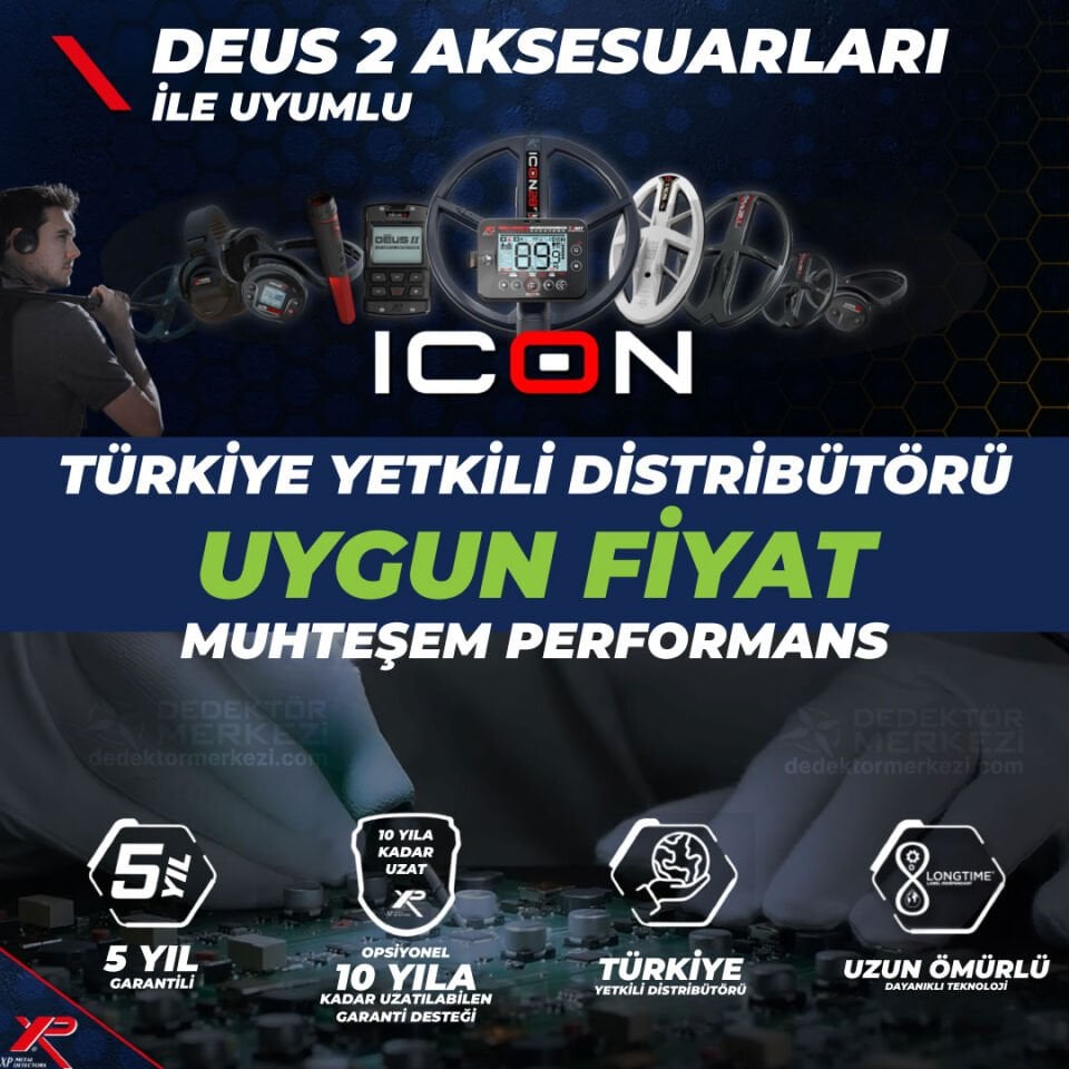 XP ICON Dedektör – FULL Paket WSA ST Kulaklık