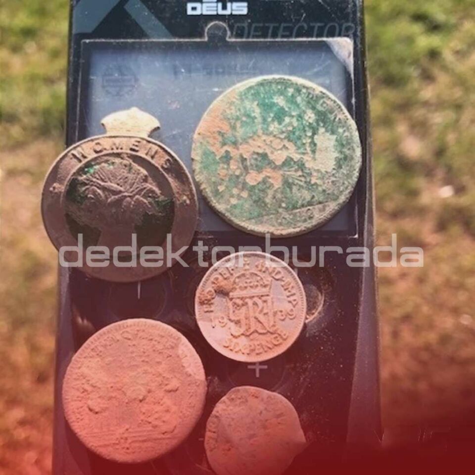 Deus Dedektör - 22,5cm HF Başlık, Ana Kontrol Ünitesi,Ws5 Kulaklık
