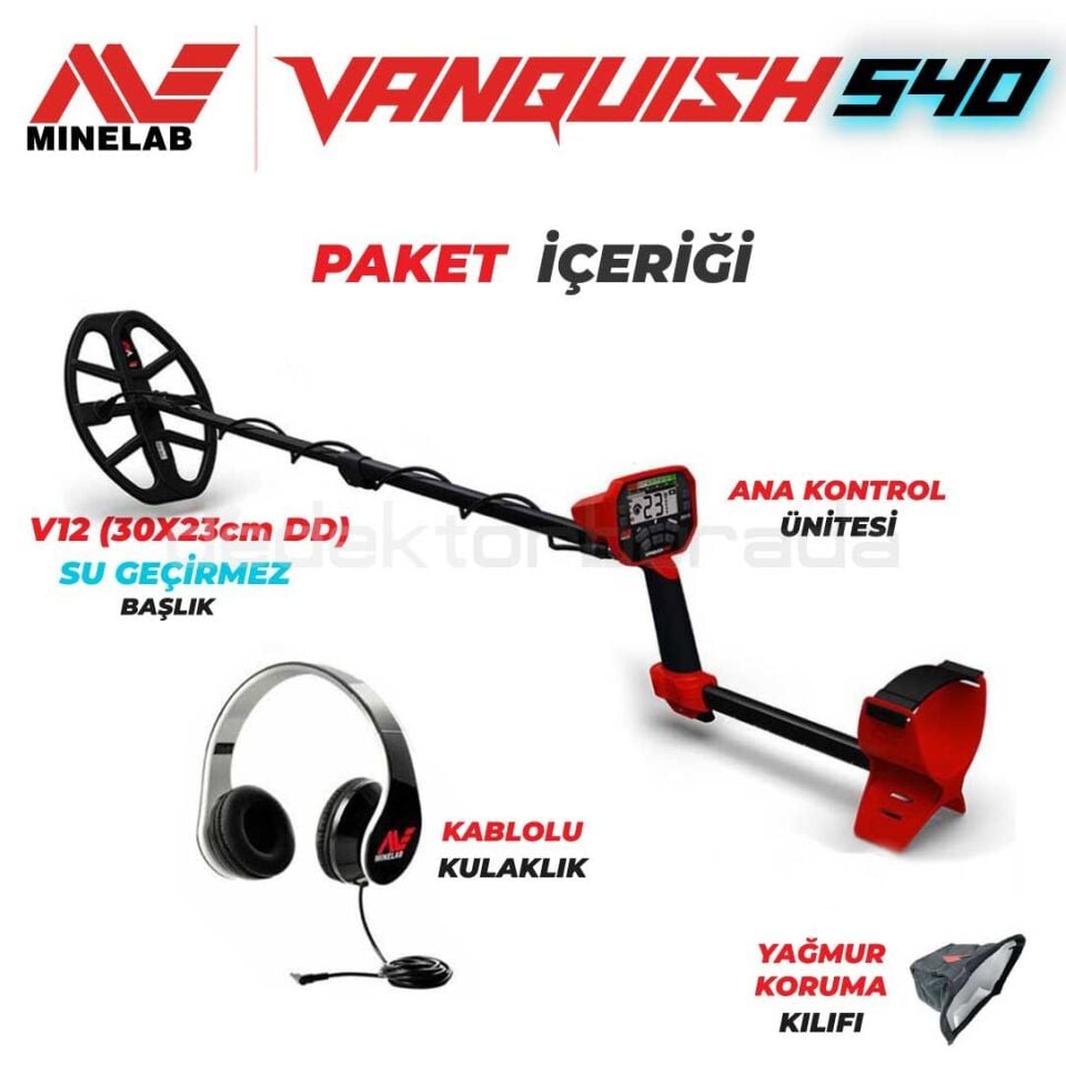 Vanquish 540 Dedektör