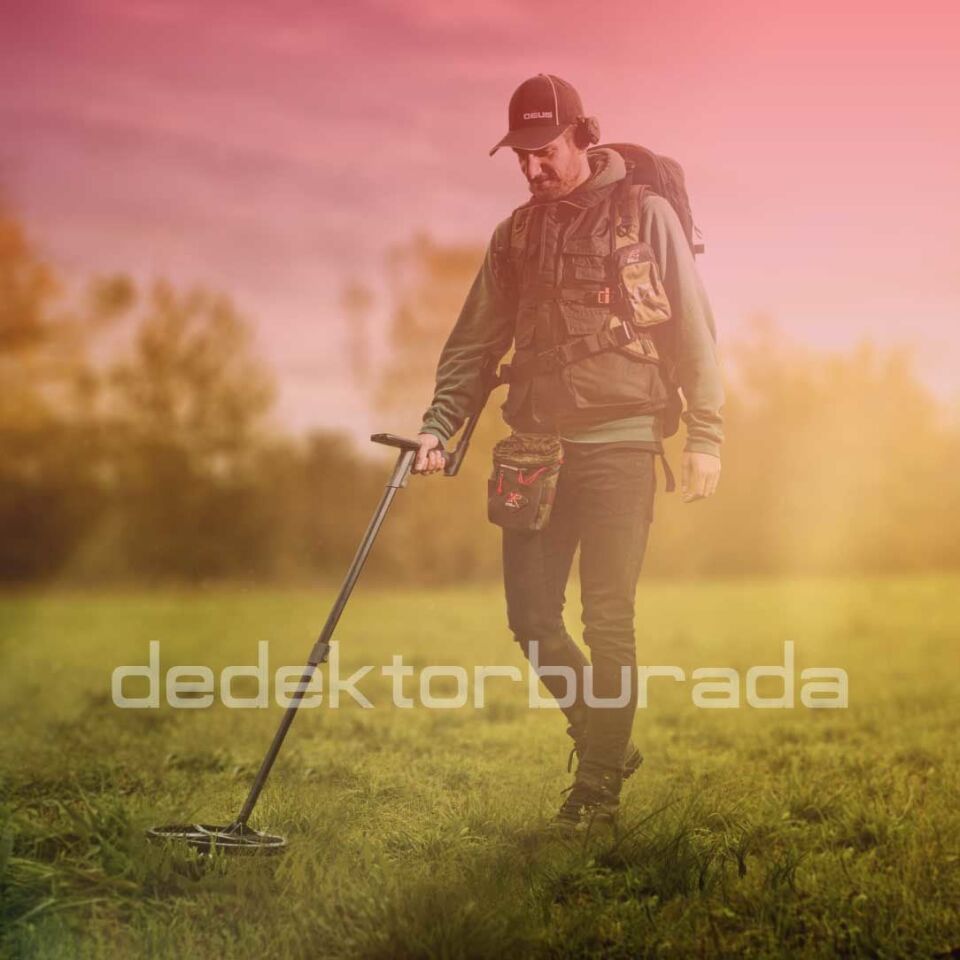 DEUS Dedektör - 22,5cm HF Başlık, Ana Kontrol Ünitesi (RC), WS4 Kulaklık - FULL PAKET