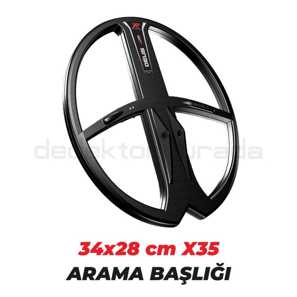 DEUS Dedektör - 34x28cm X35 Başlık, Ana Kontrol Ünitesi (RC), WSAUDIO Kulaklık - FULL PAKET