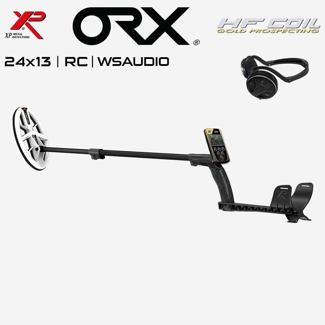 ORX Altın Dedektörü - 24x13cm HF Başlık, Ana Kontrol Ünitesi (RC), WSAUDIO Kulaklık - FULL PAKET
