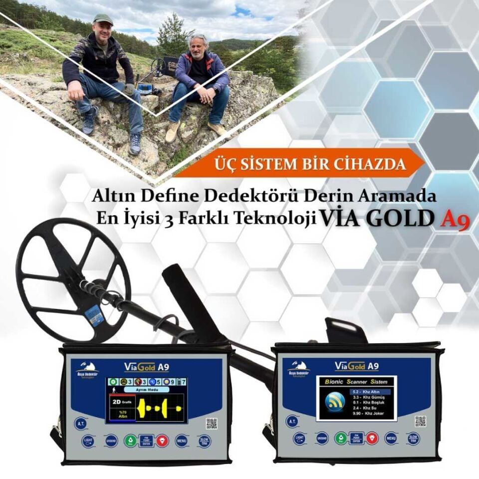 Via Gold A9 - Alan Taramalı Dedektör
