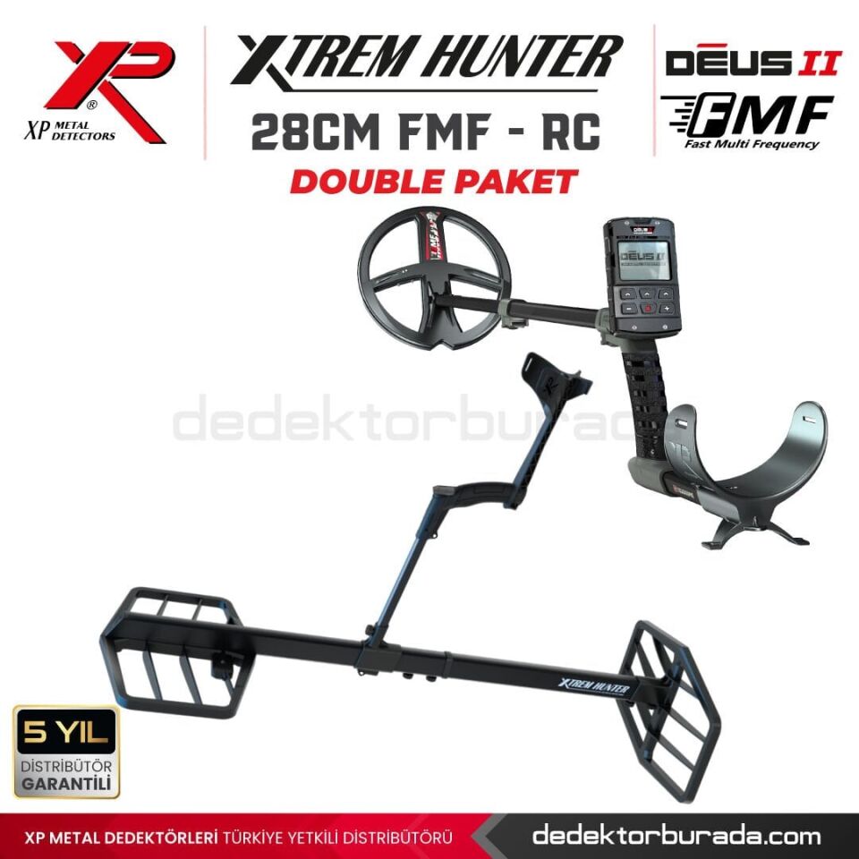 Xtrem Hunter Dedektör Derin Dedektör - DOUBLE PAKET ( KULAKLIKSIZ )