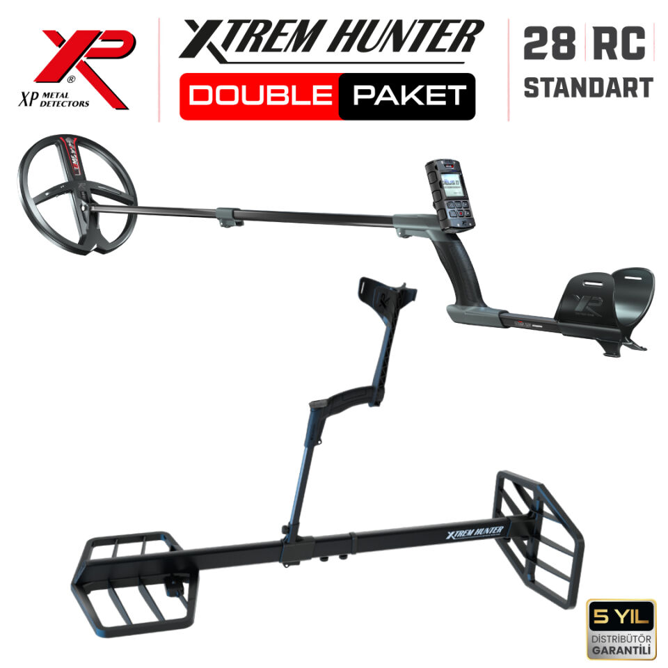 Xtrem Hunter Dedektör Derin Dedektör - DOUBLE PAKET ( KULAKLIKSIZ )