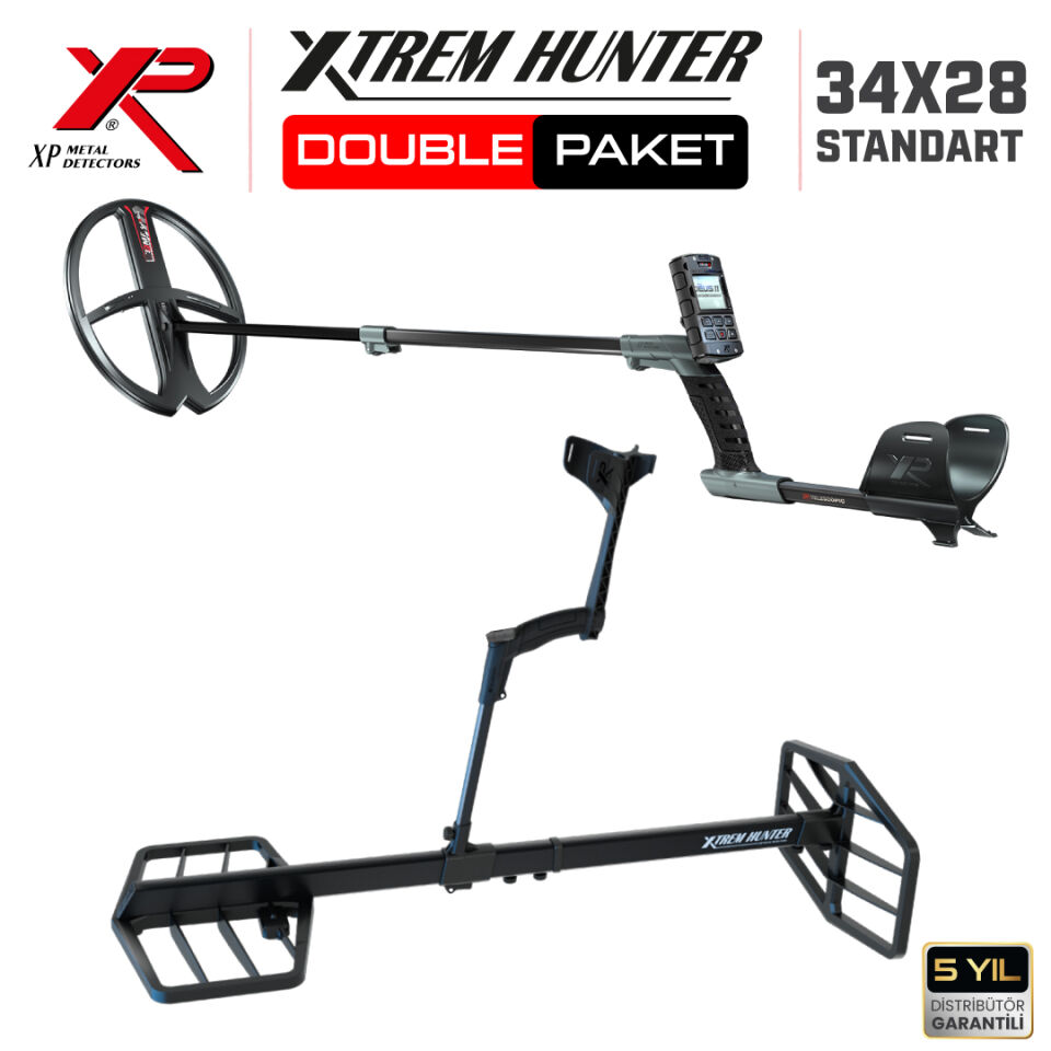 Xtrem Hunter Dedektör Derin Dedektör - DOUBLE PAKET ( KULAKLIKSIZ )