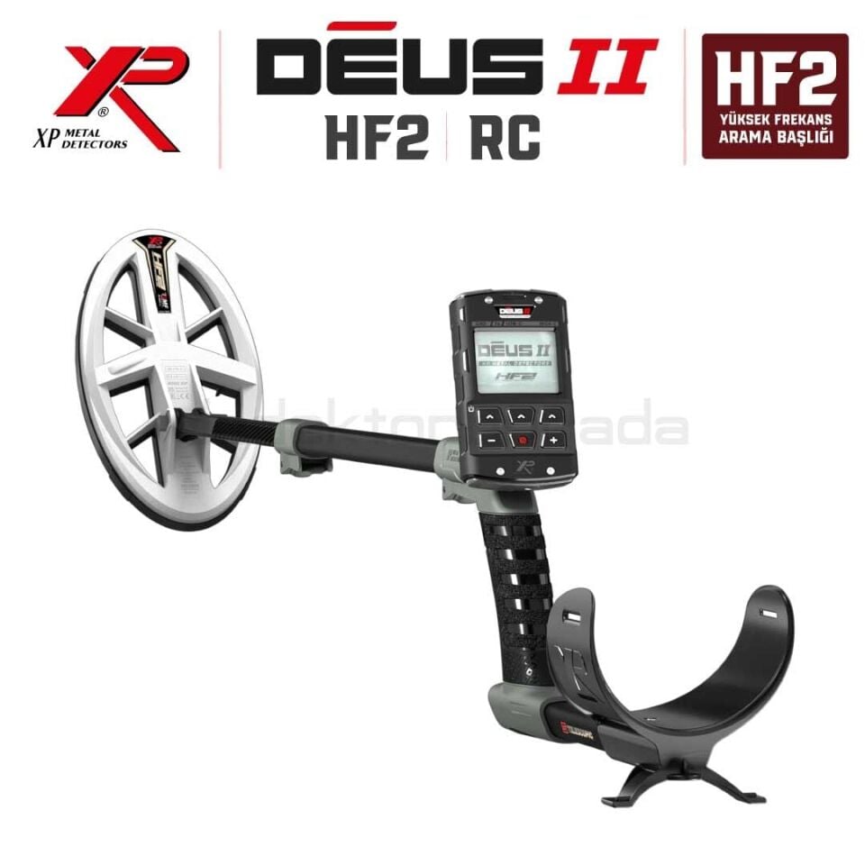 DEUS 2 Gold Altın Dedektörü  - 24x13cm HF2 Başlıklı , Ana Kontrol Üniteli Dedektör