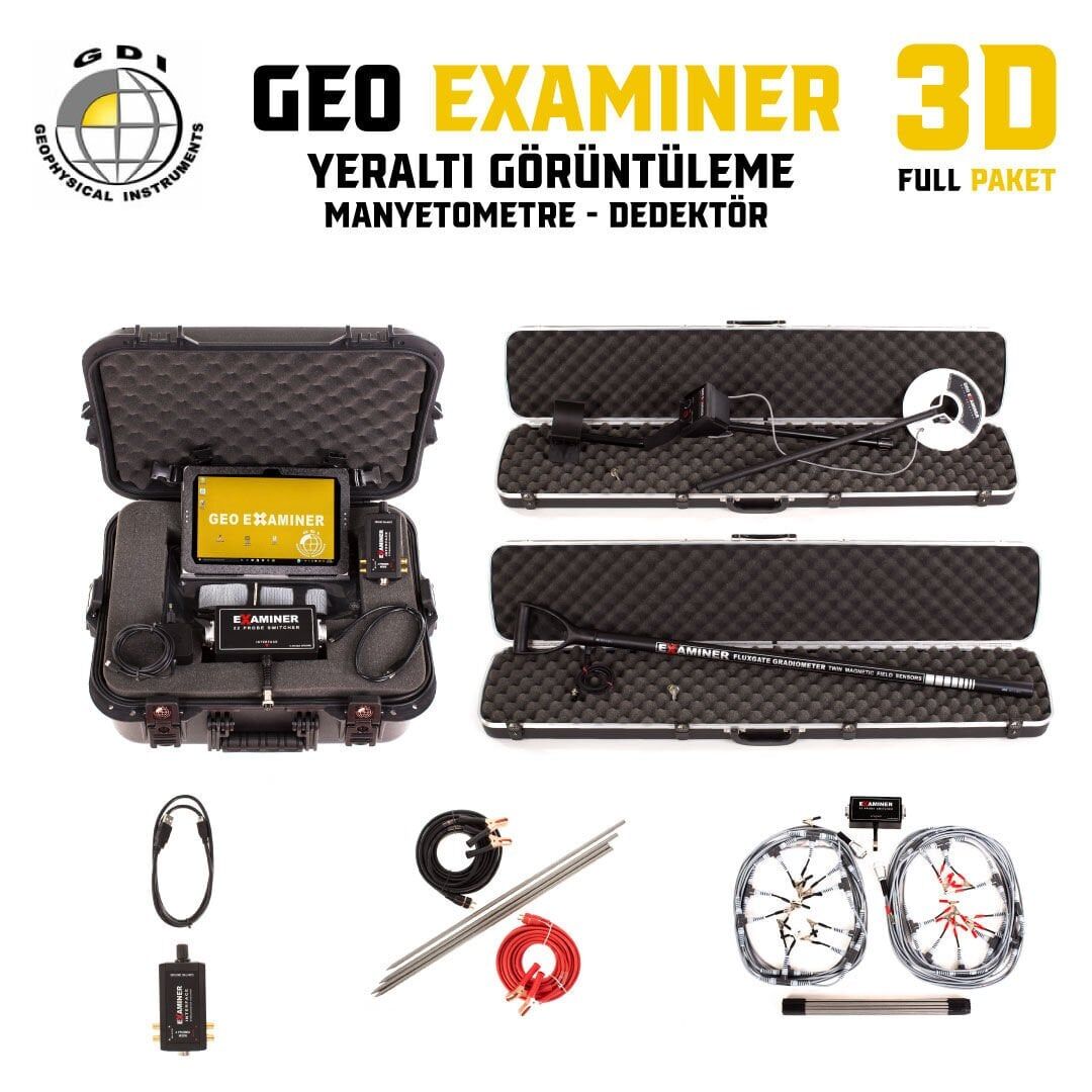 GEO EXAMINER Yeraltı Görüntüleme - FULL PAKET