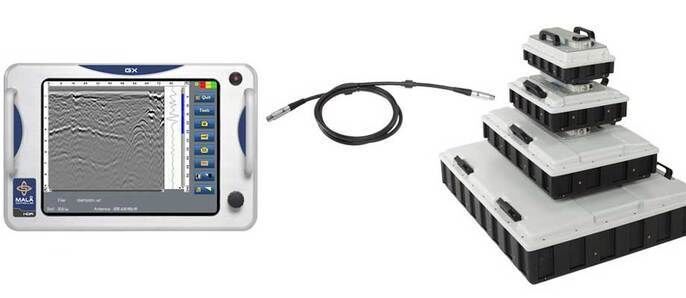 Ground Explorer GX450/160/80 HDR Solution Wifi Anten Peket  Yer Altı Görüntüleme