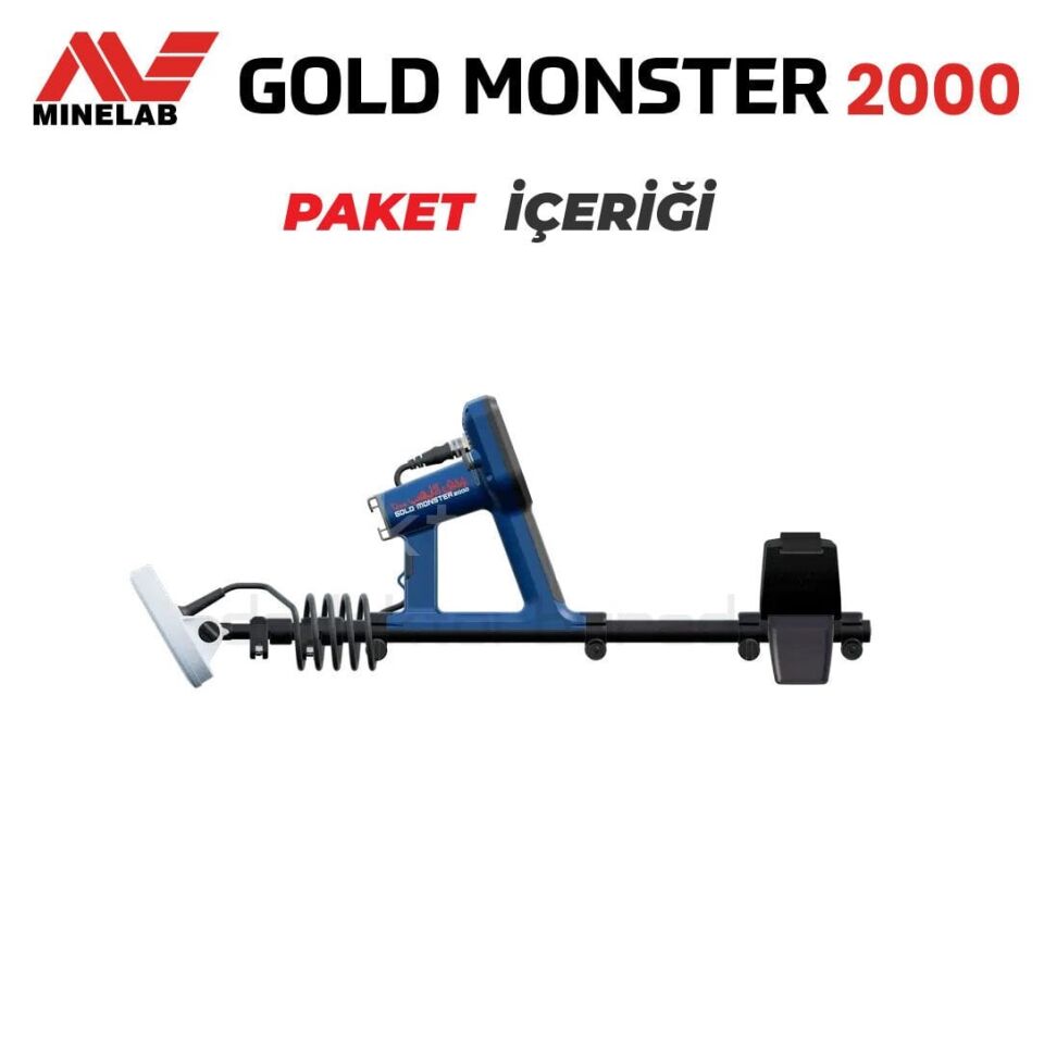 GOLD MONSTER 2000 ALTIN DEDEKTÖRÜ