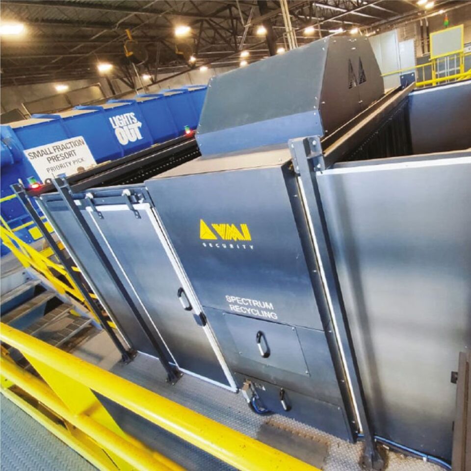 SPECTRUM FASTSCAN AI RECYLING - HAT ÜSTÜ GERİ DÖNÜŞÜM X-RAY SİSTEMİ