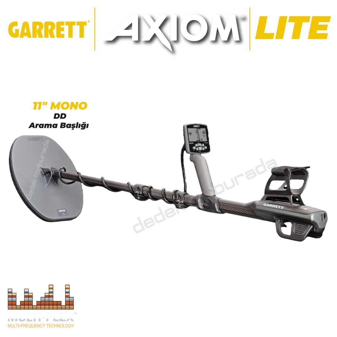 Axiom Lite  Altın Dedektörü 11 inç 28x18 cm MONO Başlıklı