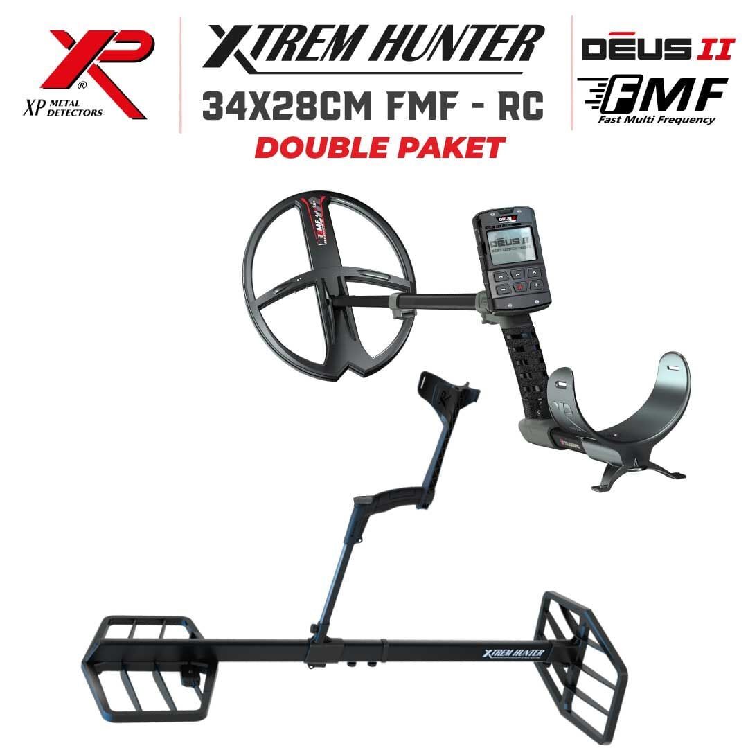 Xtrem Hunter Dedektör Derin Dedektör - DOUBLE PAKET ( KULAKLIKSIZ ) 34X28FMF-RC-DOUBLE