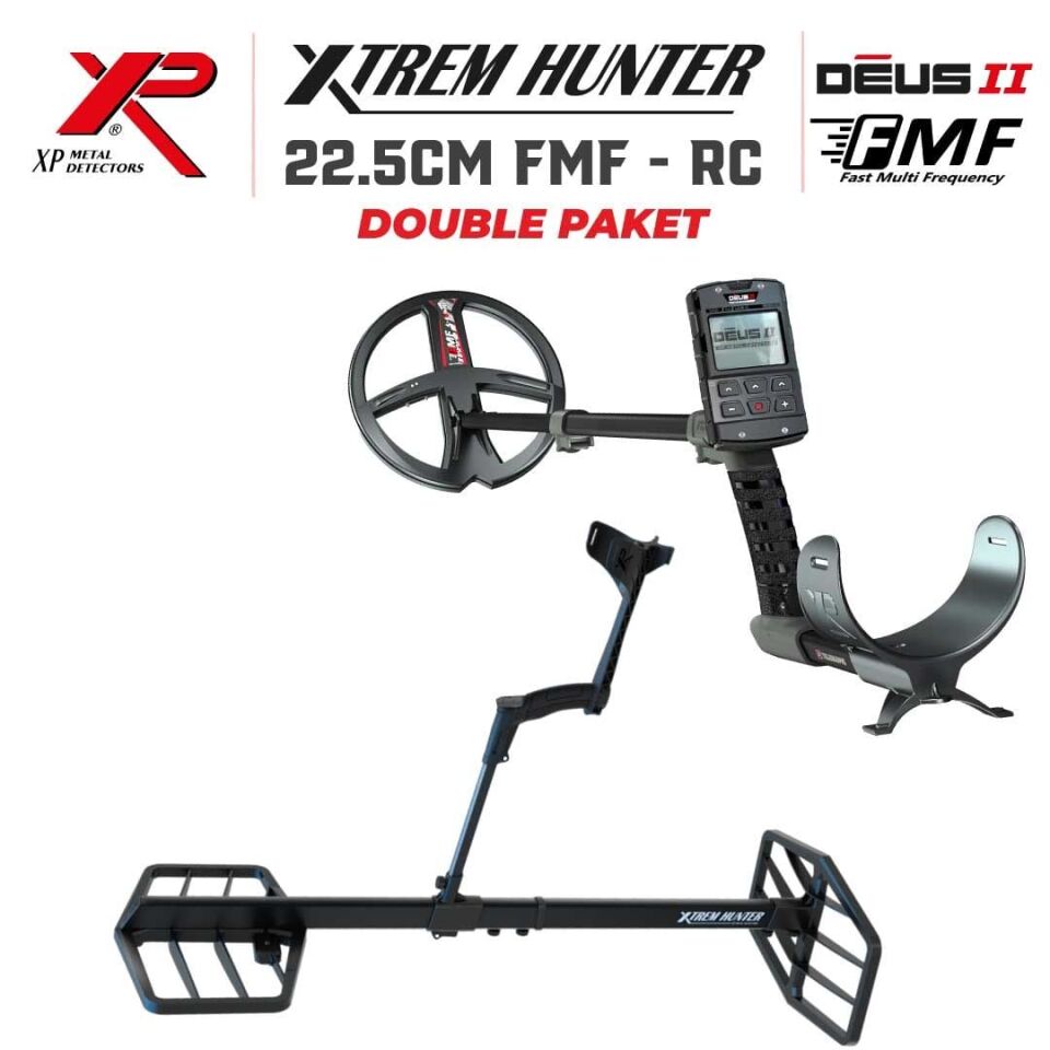 Xtrem Hunter Dedektör Derin Dedektör - DOUBLE PAKET ( KULAKLIKSIZ ) 22FMF-RC-DOUBLE