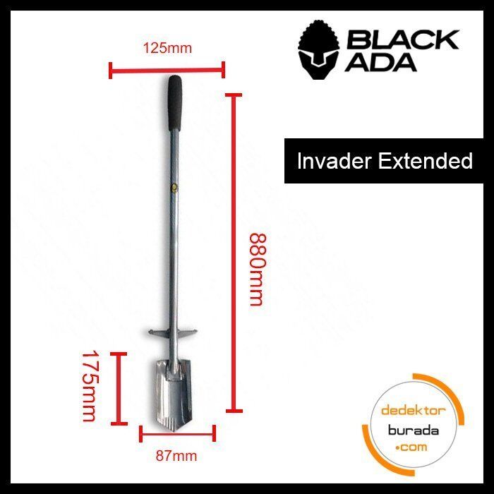 Invader Extended - Uzun Kürek - Paslanmaz Çelik