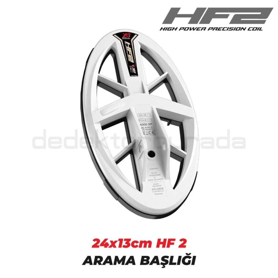 DEUS 2 Gold Altın Dedektörü  - 24x13cm HF2 Başlıklı , Ana Kontrol Üniteli Dedektör BH-01  Su Altı Kemik İletim Kulaklıklı Paket