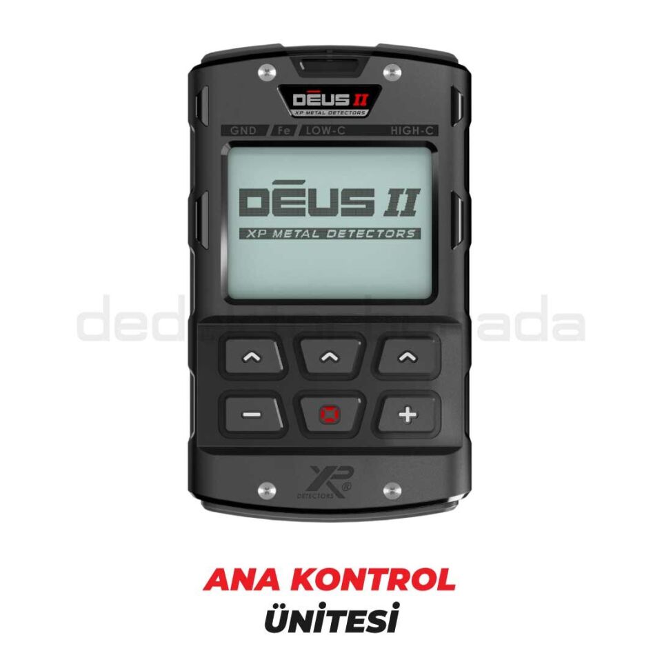 DEUS 2 Gold Altın Dedektörü  - 24x13cm HF2 Başlıklı , Ana Kontrol Üniteli Dedektör FX03 Kablolu Kulaklıklı Paket